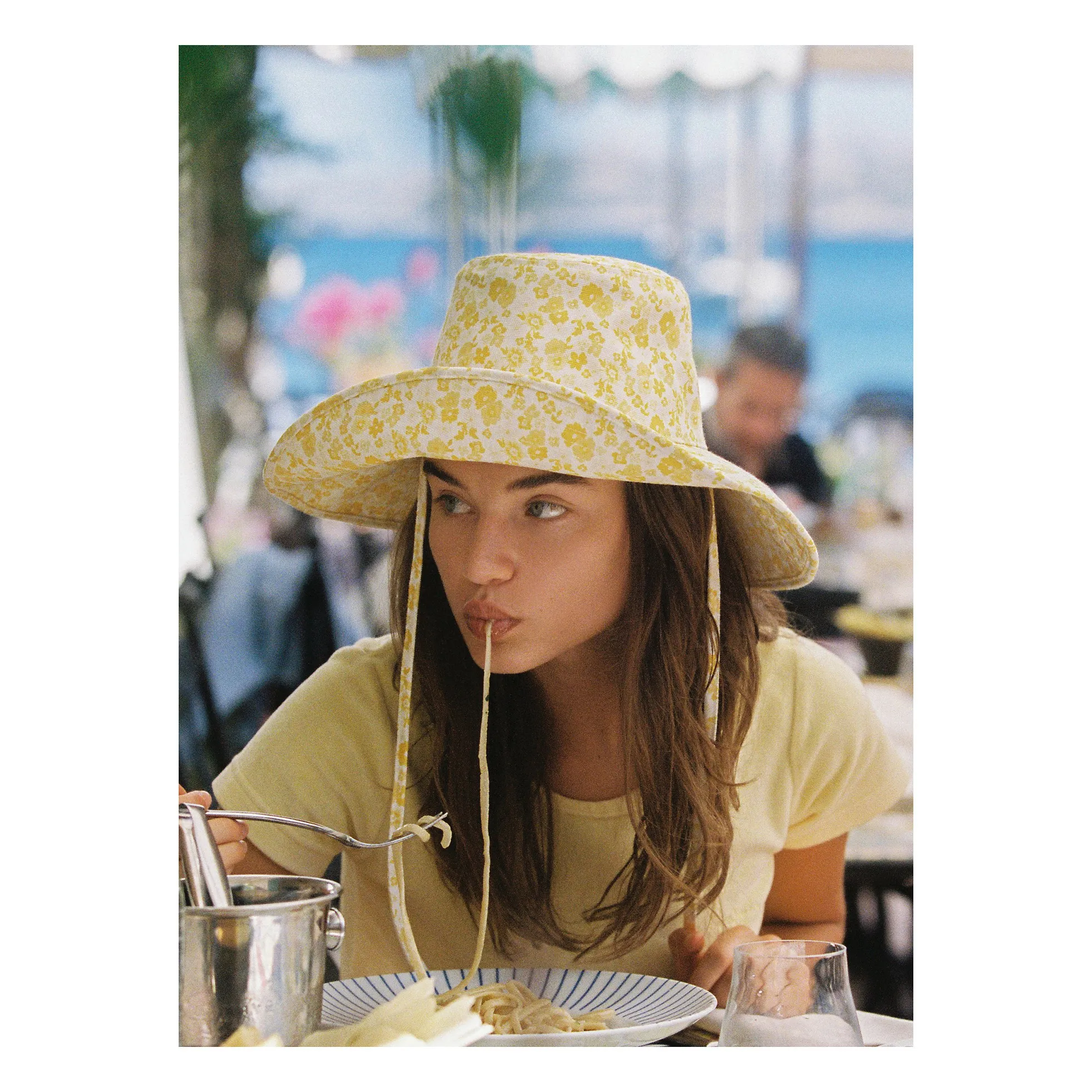 ★追跡&関税込【Lack of Color】Holiday Bucket - Yellow Cord Holiday Bucket - Lack of Color | June Swimwear