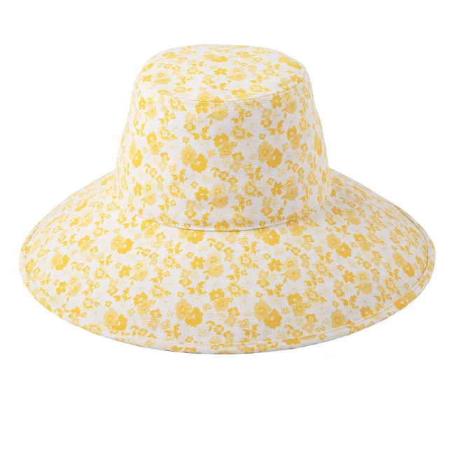 Sunshine Bloom Holiday Bucket Hat | Yellow