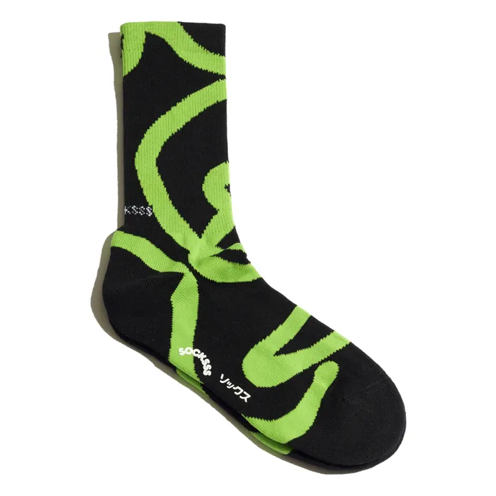 Trouble Organic Cotton Socks | Green- Product image n°0