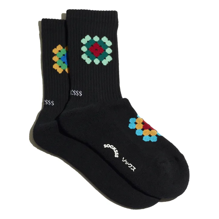 Socken Forget About It aus Bio-Baumwolle | Schwarz- Produktbild Nr. 0