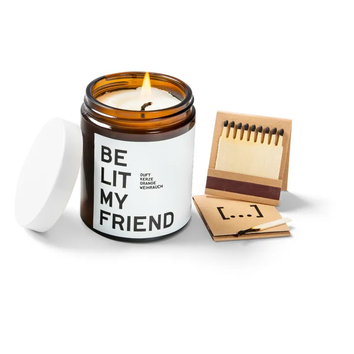Scented Candle - Orange and Incense- Product image n°0