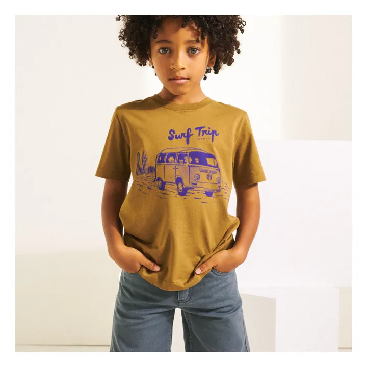 T-Shirt Adil | Ocre- Image produit n°1