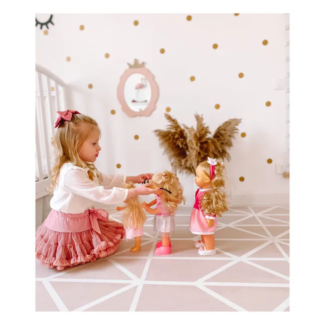 Tapis de jeu modulable Nordic | Rose pâle