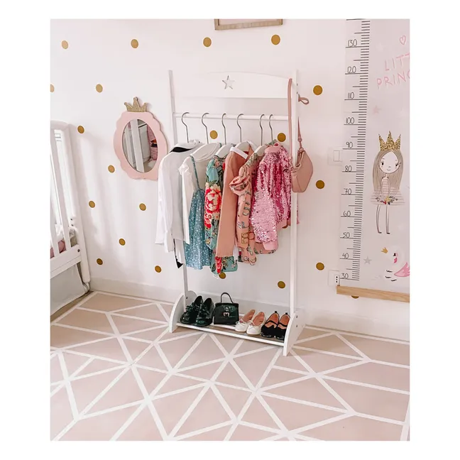 Tapis de jeu modulable Nordic | Rose pâle