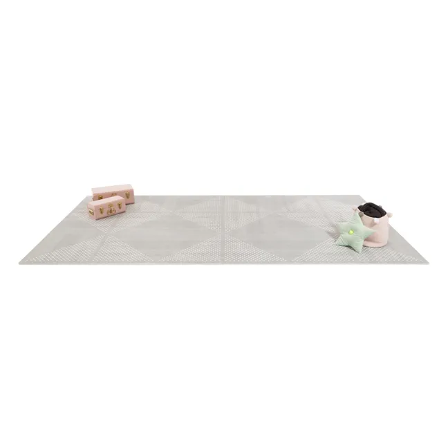 Tapis de jeu modulable Earth | Gris clair