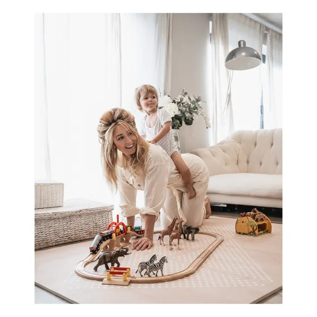 Tapis de jeu modulable Earth | Beige