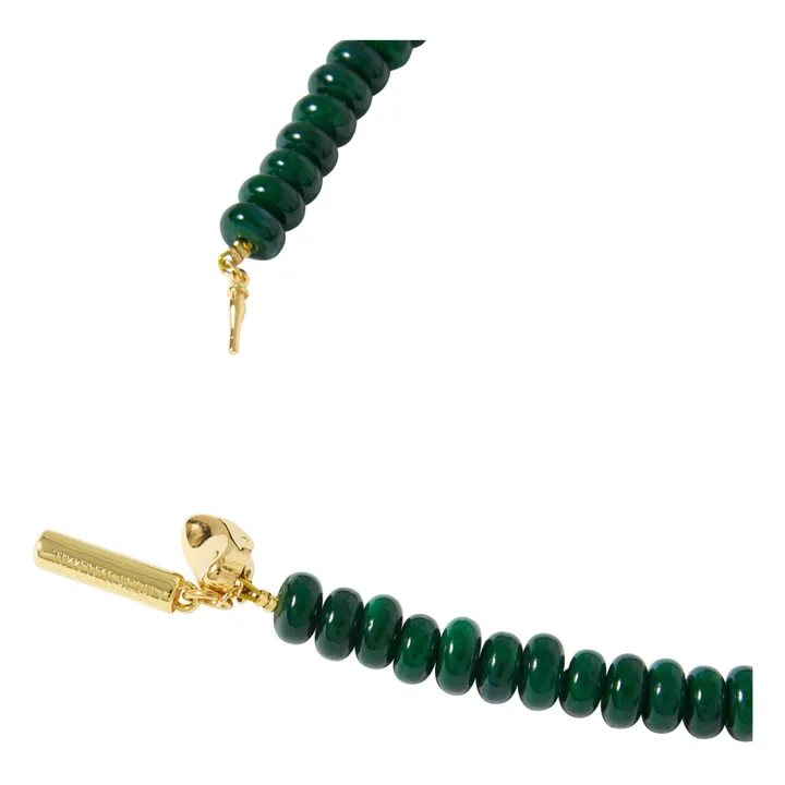 Heart Necklace | Green- Product image n°3