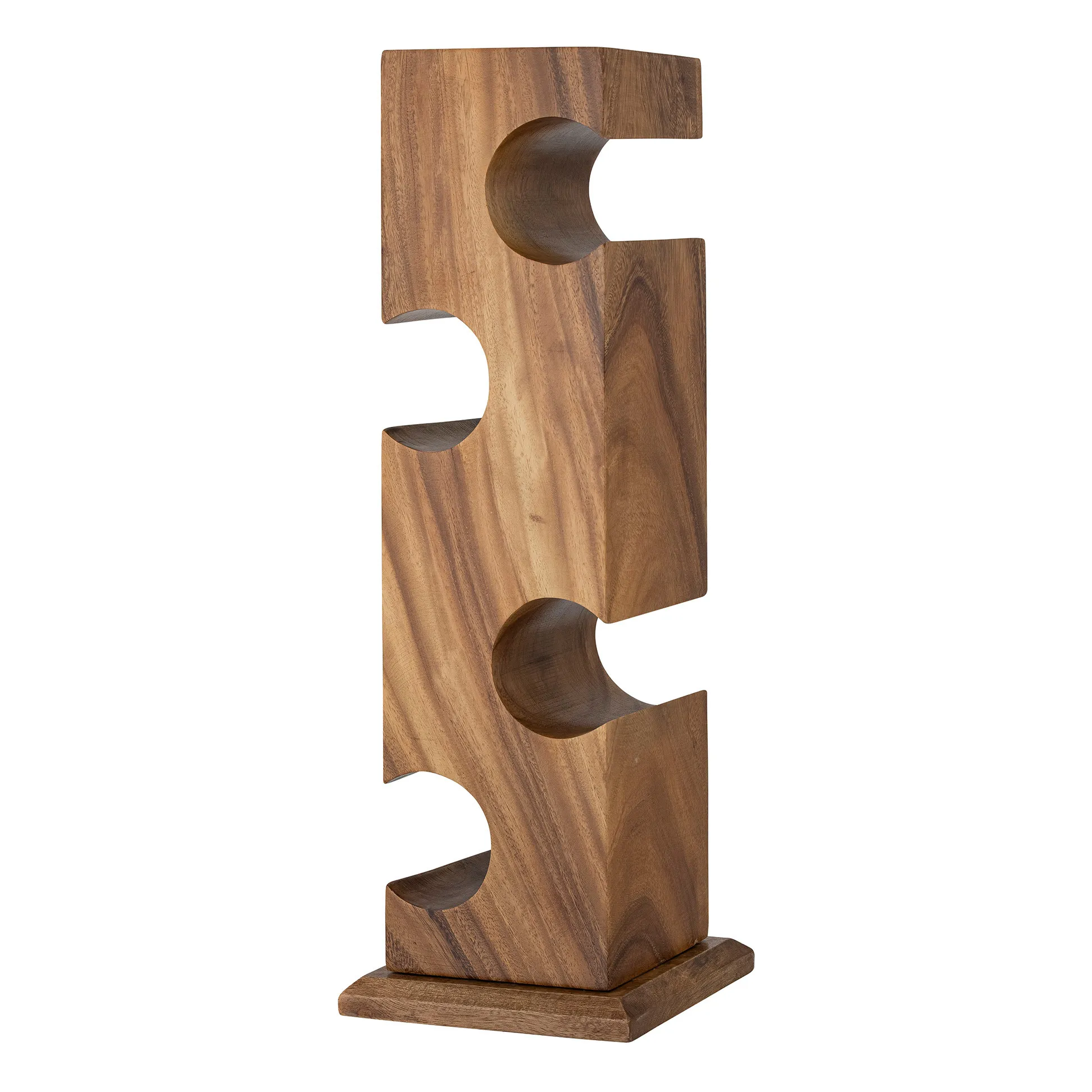 Bloomingville Natural Acacia Wine Rack