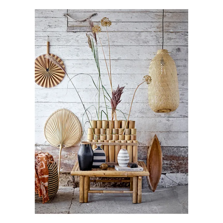 Vase Dixon en terre cuite | Noir- Image produit n°2