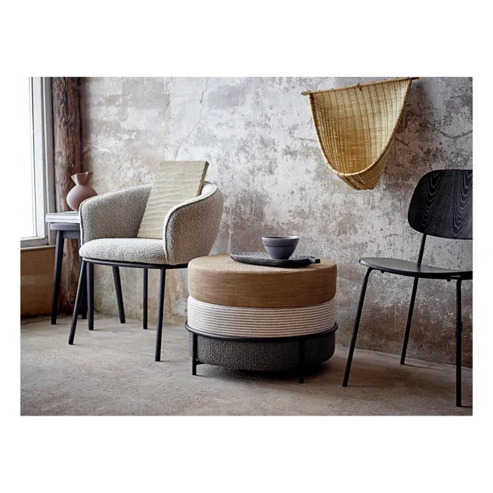 Vase Nicita en grès | Noisette- Image produit n°4