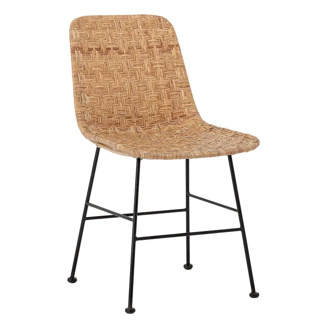 Chaise Kitty en rotin