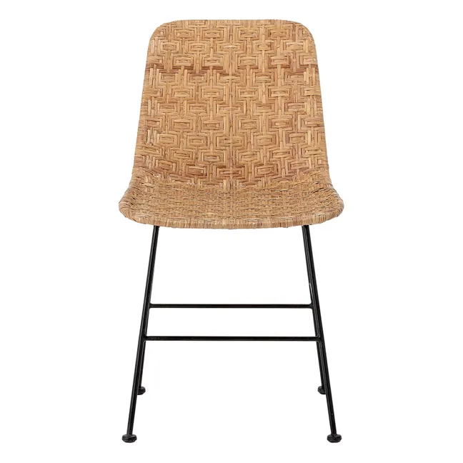Chaise Kitty en rotin