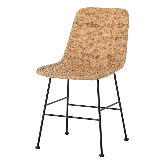 Chaise Kitty en rotin