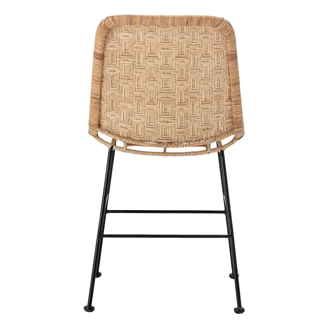 Chaise Kitty en rotin