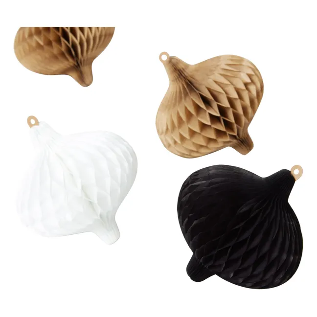 Bola decorativa de papel FSC - Juego de 6