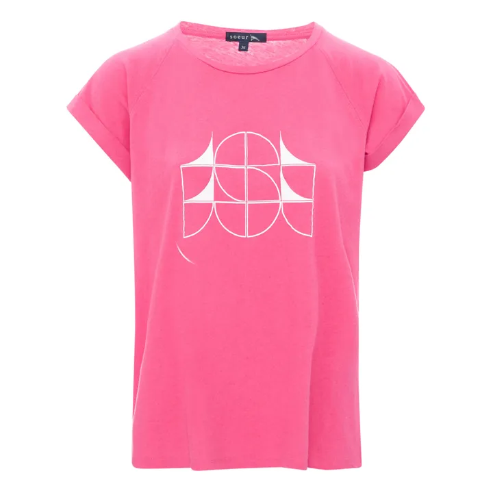 Camiseta Valentina - Exclusividad Sœur X Smallable  | Rosa- Imagen del producto n°0