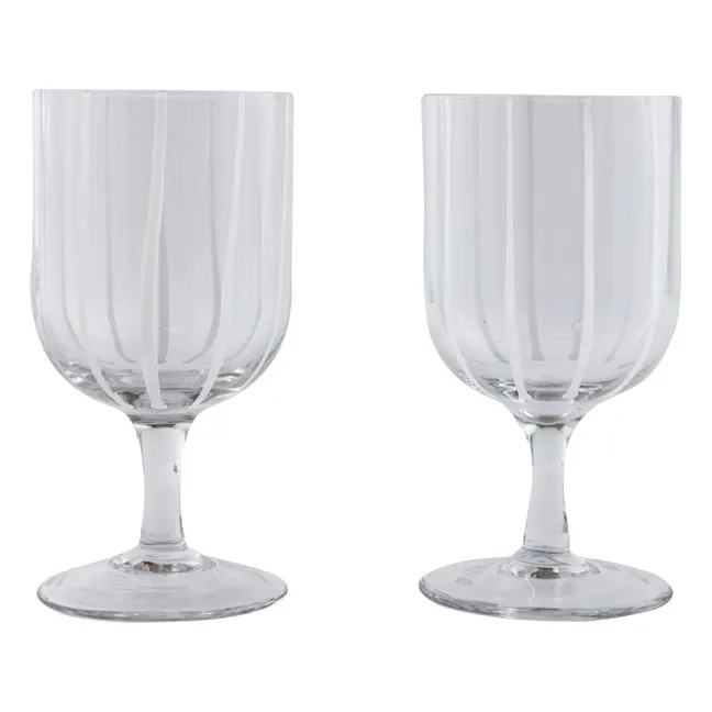 Vaso de vino Mizu - Juego de 2