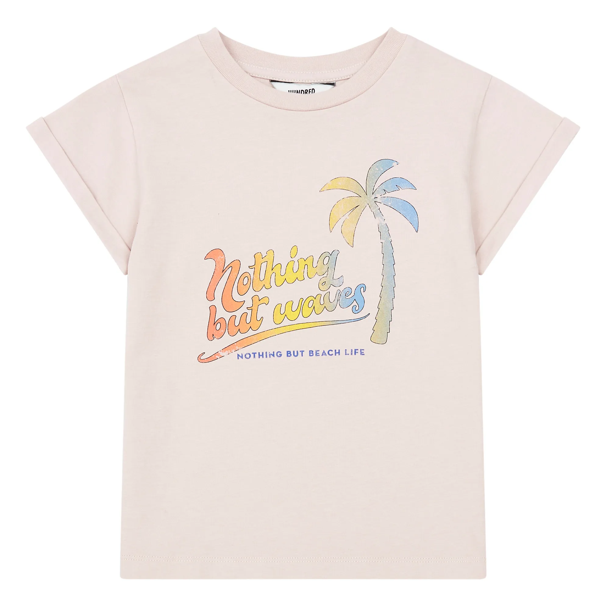 Hundred Pieces Pale Pink Organic Cotton T-Shirt