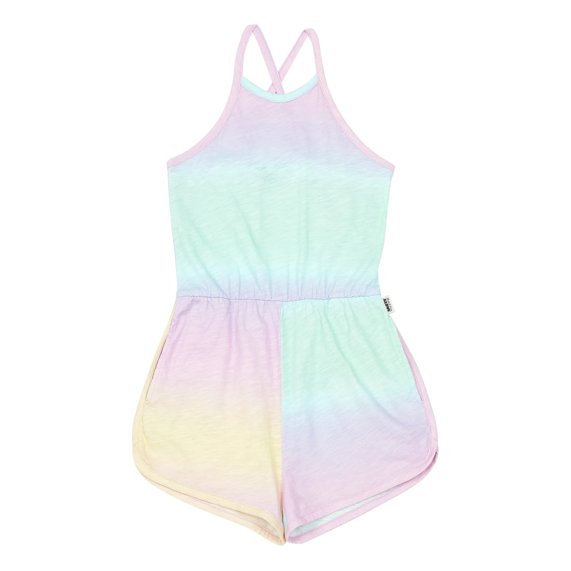 Hundred Pieces Pink Organic Cotton Playsuit