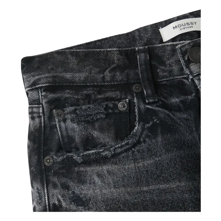 MV Odessa Wide Straight Jeans | Black- Product image n°6