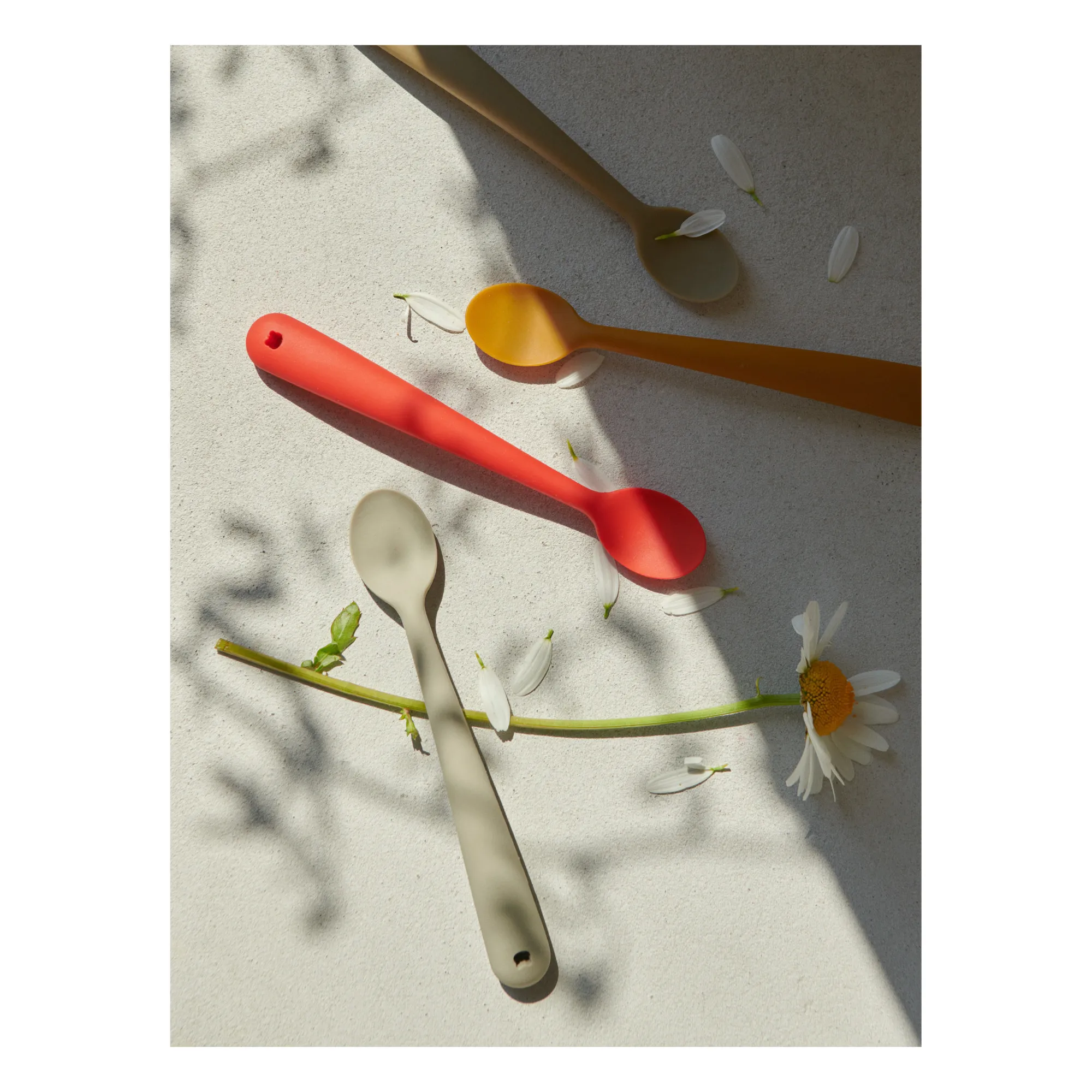 Liewood - Cuillères Siv en silicone - Set de 4 (Liewood) - Image 2