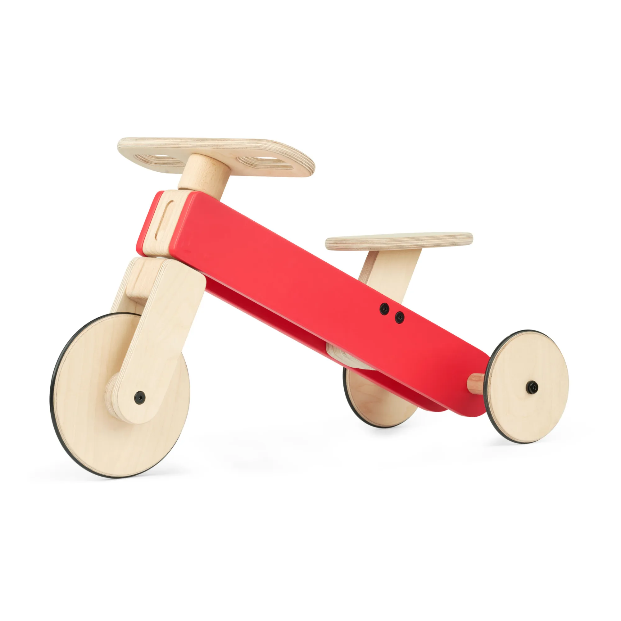 Liewood Red Wyatt Wooden Balance Bike