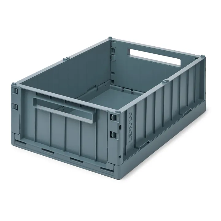 Weston Collapsible Crate | Navy blue- Product image n°0