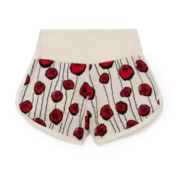 Chelsea Organic Cotton Knitted Shorts | Ecru- Product image n°0