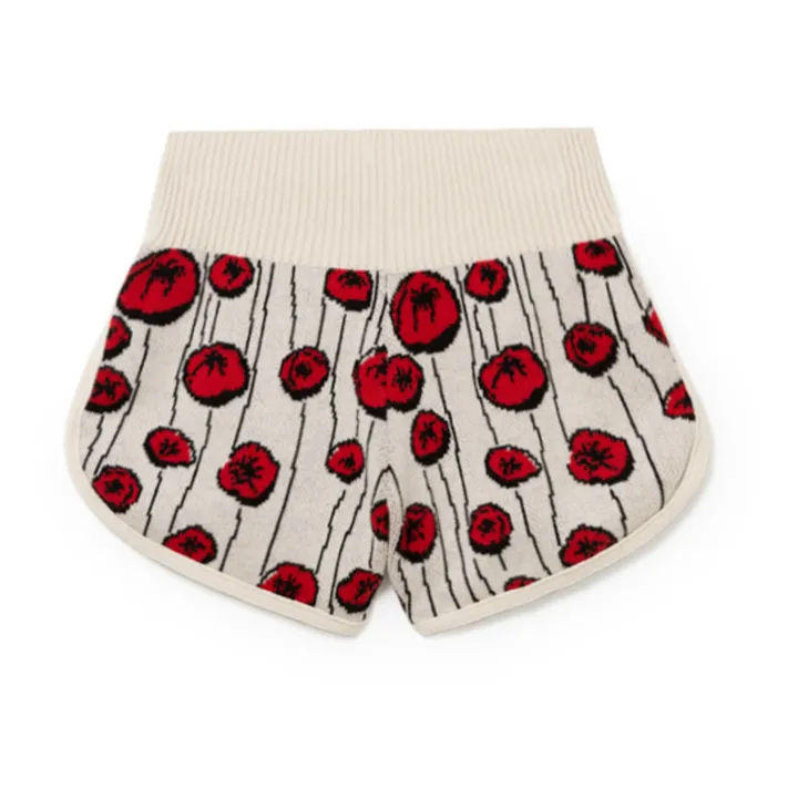 Chelsea Organic Cotton Knitted Shorts | Ecru- Product image n°3