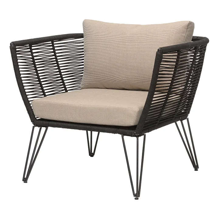 Fauteuil outdoor Mundo | Noir- Image produit n°4