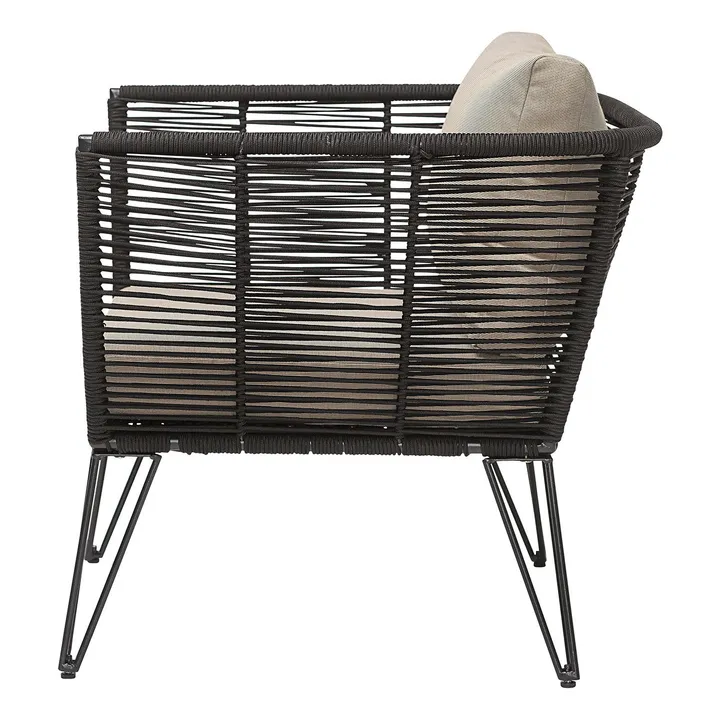 Fauteuil outdoor Mundo | Noir- Image produit n°5