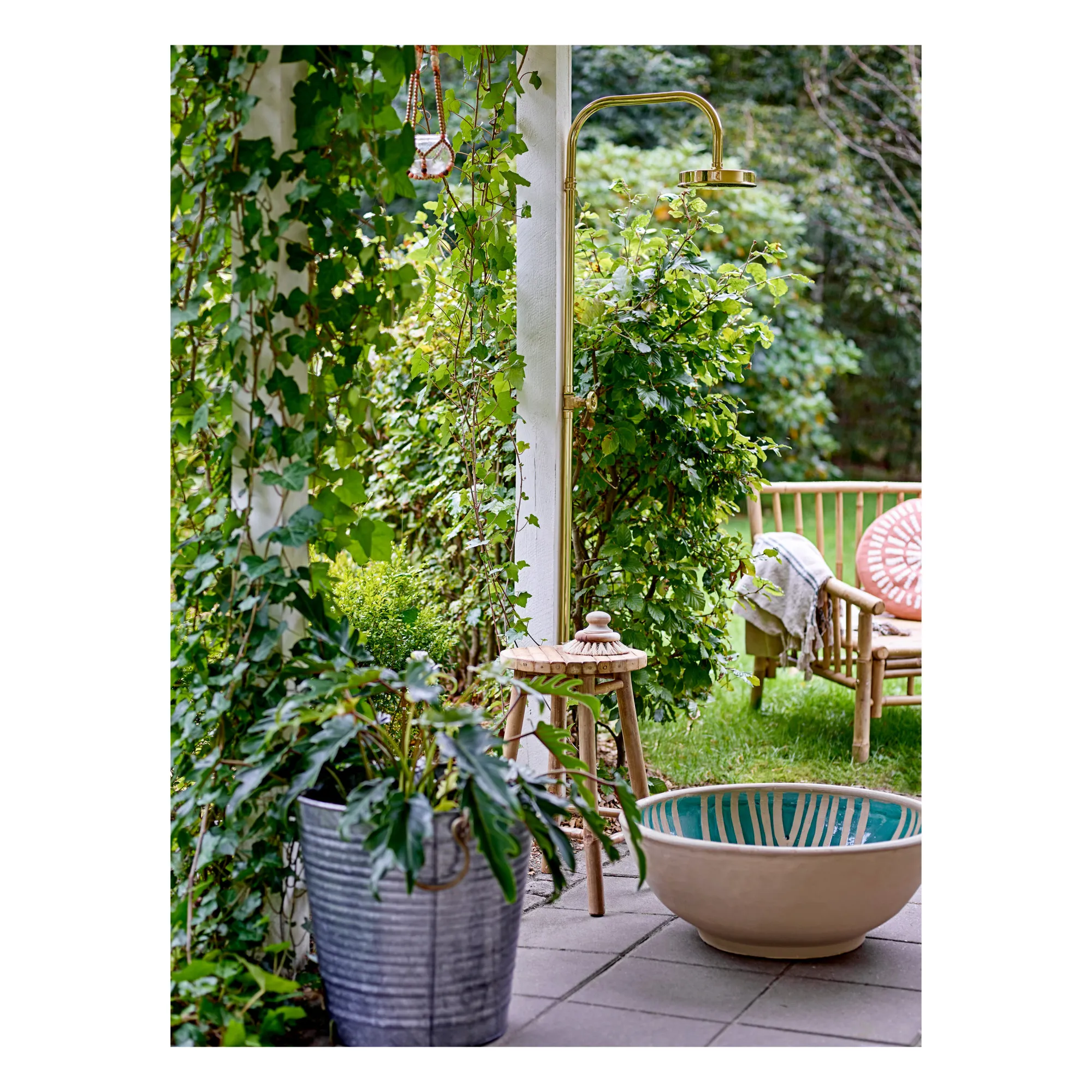 Fauteuil outdoor Sole en bambou- Image produit n°1