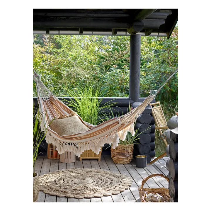 Hamac Cruz en coton | Marron- Image produit n°1