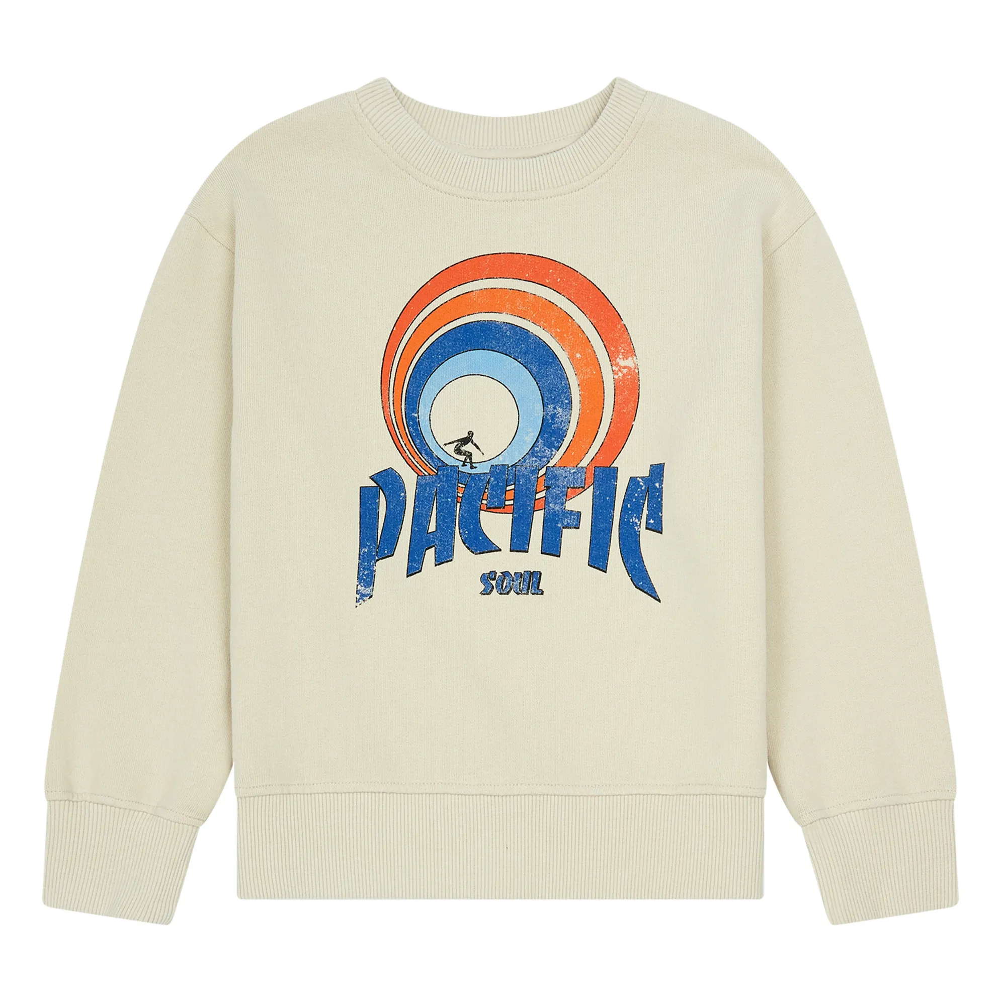 Hundred Pieces Beige Organic Cotton Sweatshirt