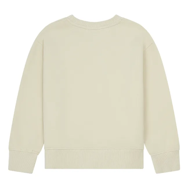 Sweatshirt Coton Bio | Beige