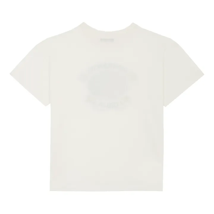 T-shirt Never Italia, in cotone biologico  | Ecru- Immagine del prodotto n°4