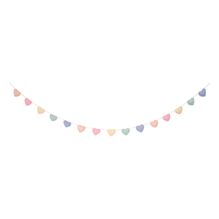 Guirlande Cœurs en feutrine- Image produit n°0