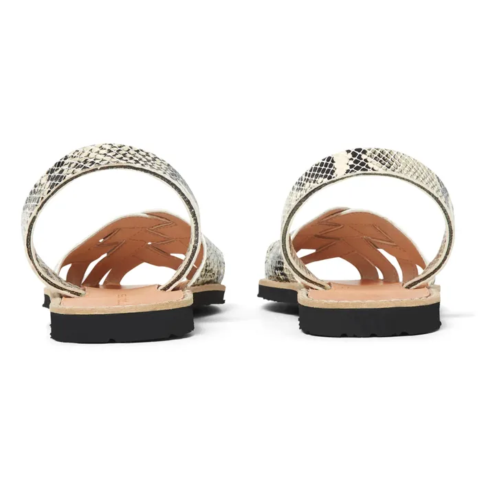 Avarca Compostelle Reptile Sandals | Sand- Product image n°4