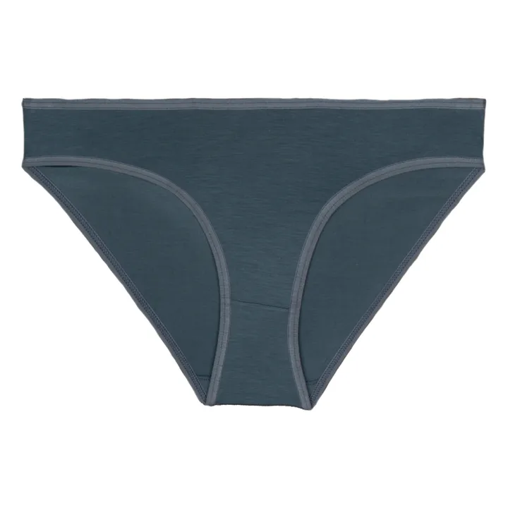 Bell Bamboo Jersey Briefs | Peacock blue- Product image n°0