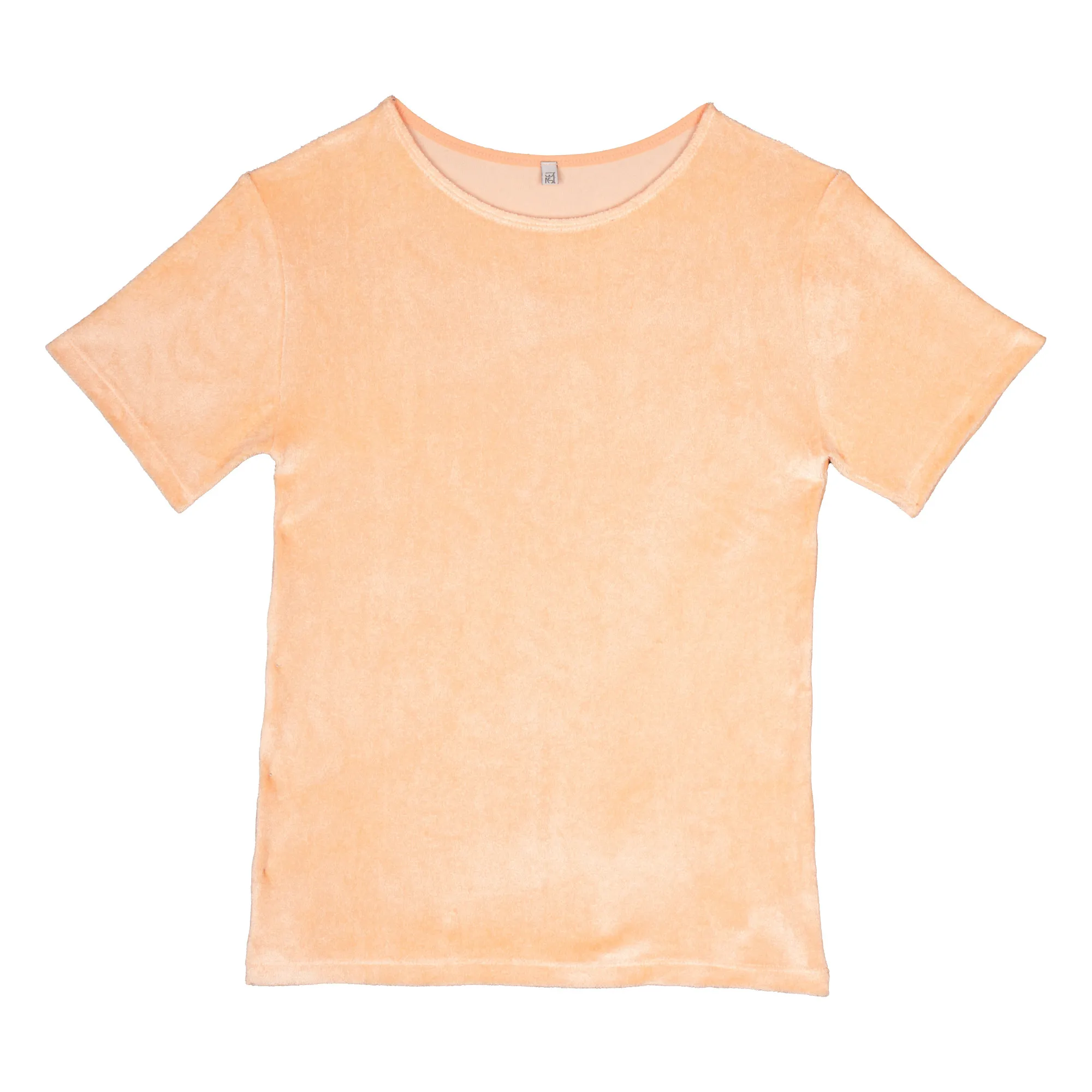Baserange - Omo Velour T-shirt - Orange | Smallable 