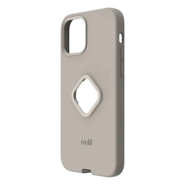 Carcasa iPhone Couple | Gris Claro
