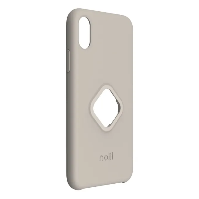 Carcasa iPhone Couple | Gris Claro