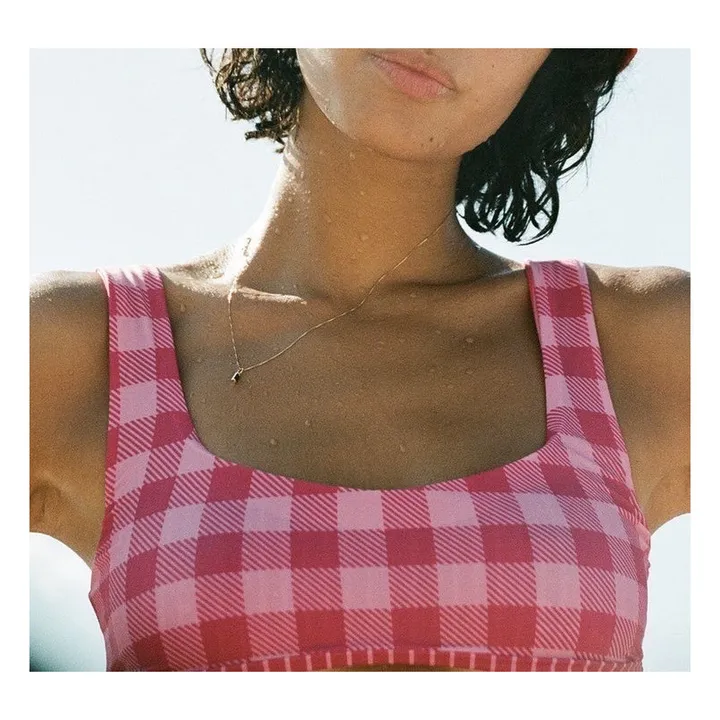 Elle Reversible Bikini Top | Pink- Product image n°1