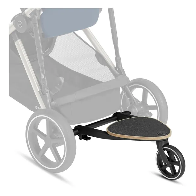 Planche à roulettes pour poussette Gazelle S | Noir