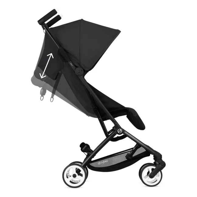 Carrito ultracompacto 2.º año Libelle | Negro