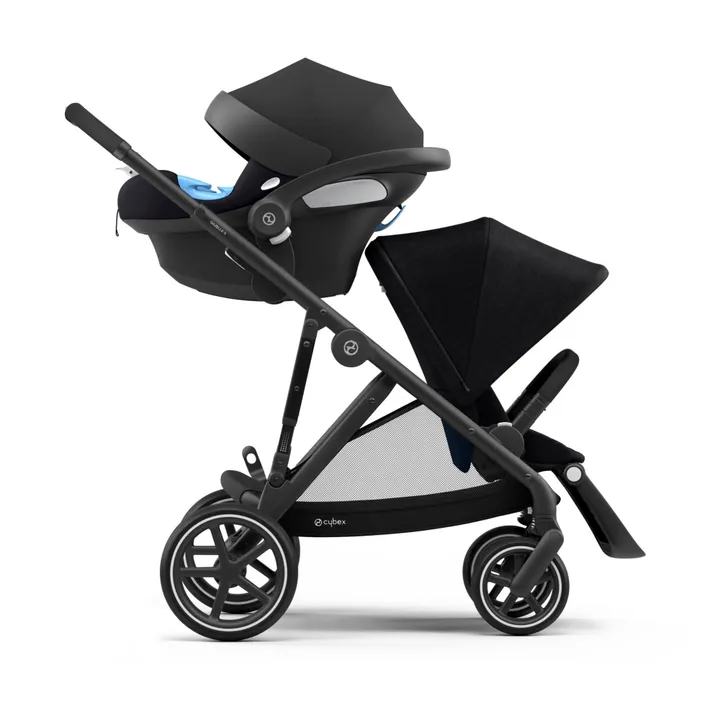 Gazelle S Adjustable Stroller - Black Frame | Black- Product image n°4