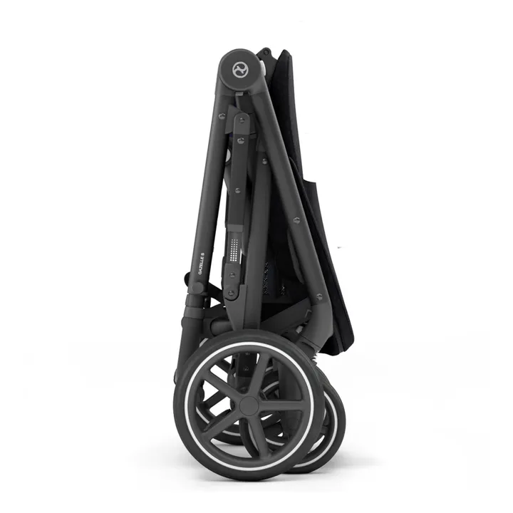 Gazelle S Adjustable Stroller - Black Frame | Black- Product image n°6