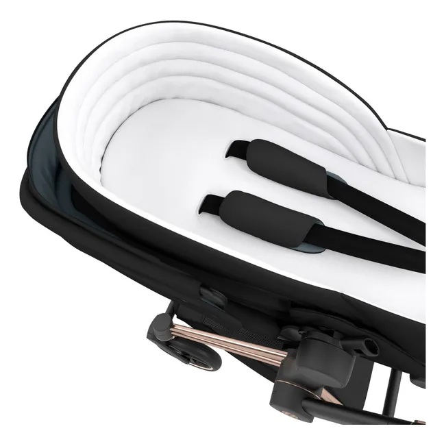 Nacelle souple Lite Cot pour poussettes Priam et Mios 2022 | Noir