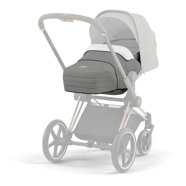 Nacelle souple Lite Cot pour poussettes Priam et Mios 2022 | Gris clair