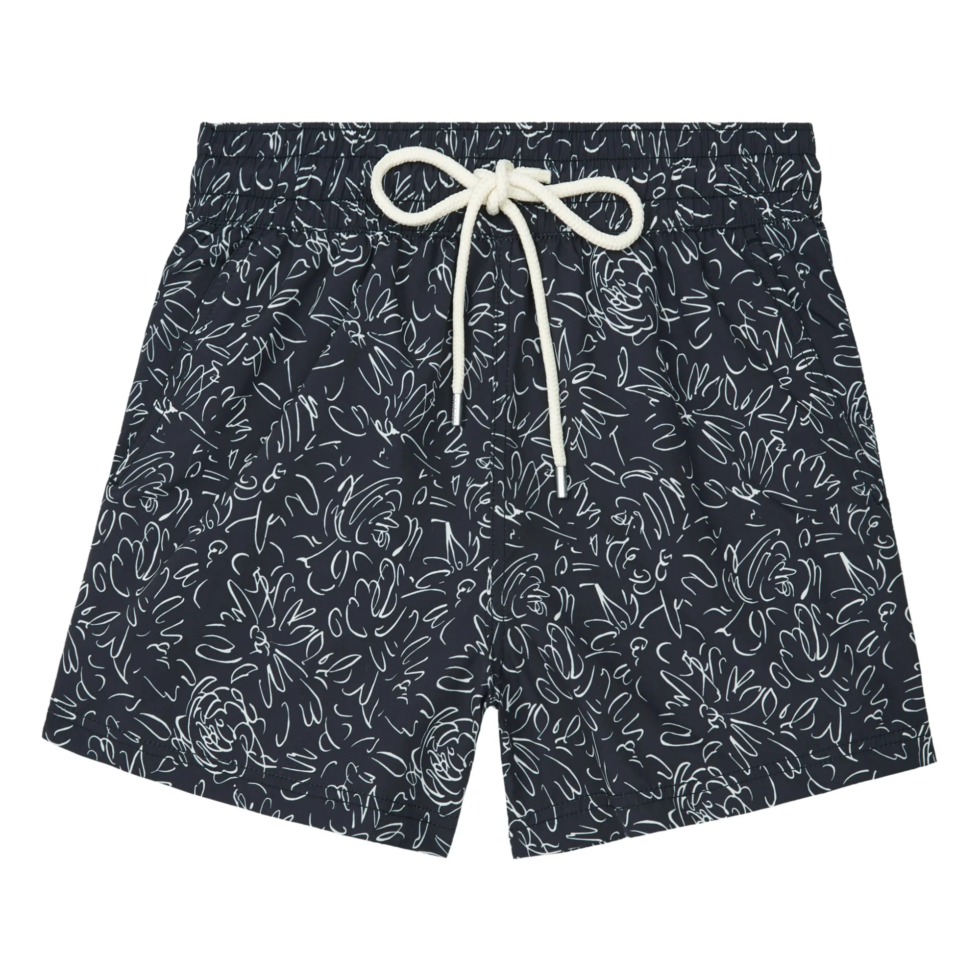 Atalaye Black Madja Recycled Fibre Swim Trunks